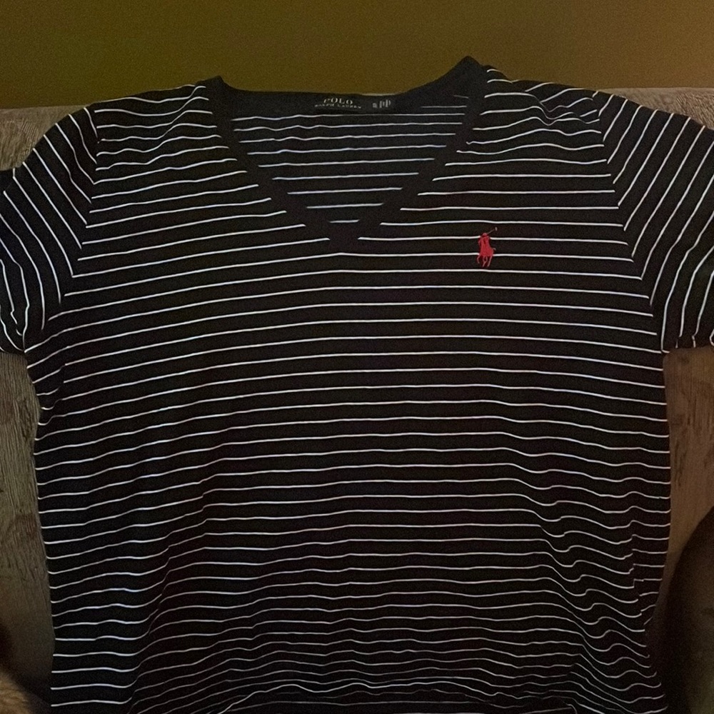 Women’s V-neck Ralph Lauren T-shirt